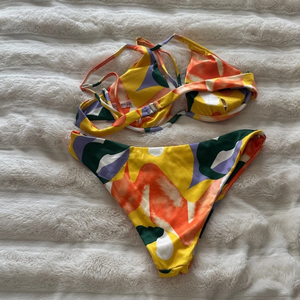 Zaful Multicolor Bikini Set - Picture 5 of 5